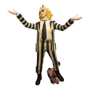 Hallmark Keepsake Ornament Beetlejuice Tim Burton 2015 Movie Figure